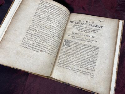 [EUROPEAN AMERICANA 1681]. Recit de...; (photo 3)