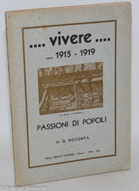 cover of ....vivere.... 1915-1919 - Passioni di Popoli