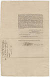 Declaration of Independence Signer Samuel Huntington's Copy of an  Act of Congress Signed by Thomas Jefferson