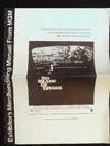 No Blade of Grass Pressbook 1970 Nigel Davenport, Jean Wallace