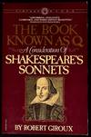 The Book Known As Q A Consideration of Shakespeare's Sonnets