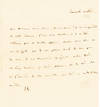 Rare Autograph Letter by one of the Great French Beauties and Wits of the 19th Century