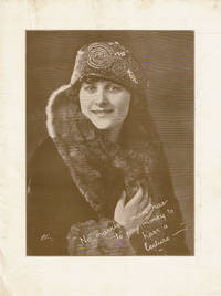 image of PROMOTIONAL BROCHURE ADVERTISING PUBLICIST VIVIEN KELLEMS' LECTURES ON THE THEATRE.