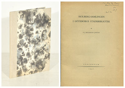 Holberg-samlingen i Göteborgs stadsbibliotek.…