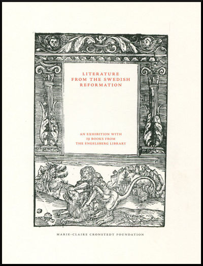 Literature from the Swedish reformation. An…
