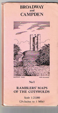 Rambler&#039;s Maps of The Cotswolds No. 1 Broadway and Campden de Anon - 1082