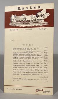 [Meny] Rasten. 3.8.45.