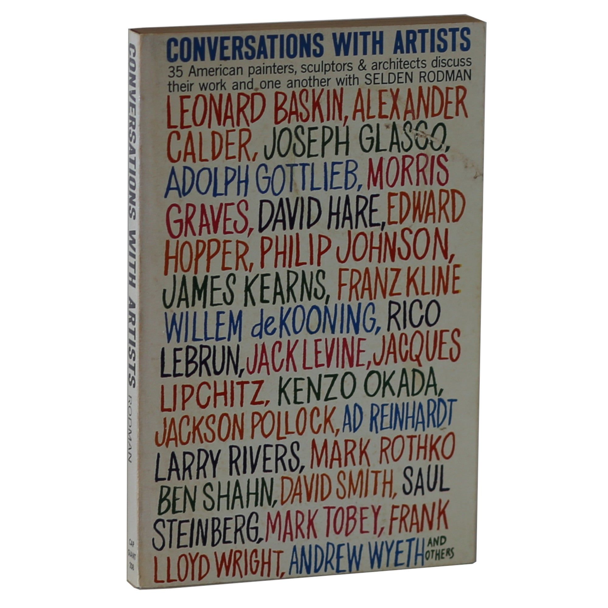 売れ筋がひ新作！ with Conversations Artists cover Soft | Selden Rodman, by 洋書