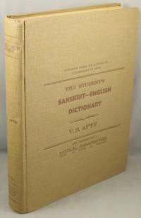 The Student&#039;s Sanskrit-English Dictionary. by Apte, Vaman Shivram - 1965