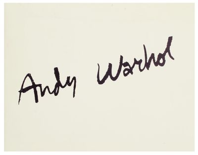 Andy Warhol: Space Fruit: Still Lifes: A Suite of Serigraphs