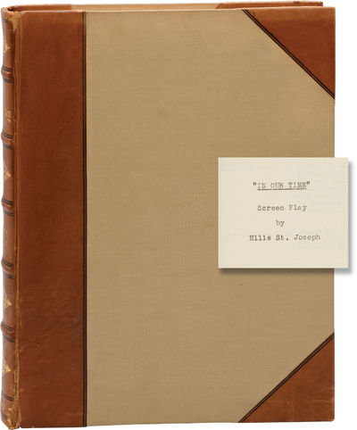 In Our Time (Original screenplay for the 1944 film, presentation copy belonging