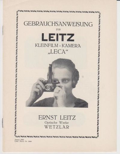 Gebrauchsanweisung zur Leitz Kleinfilm-Kamera…