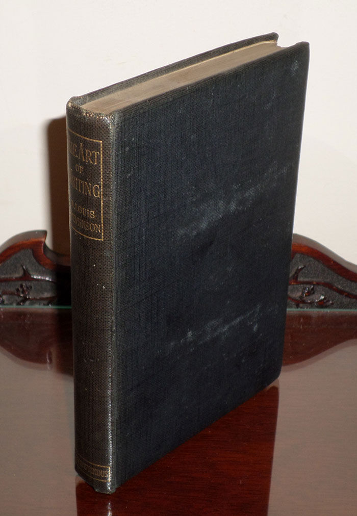 Robert louis stevenson essays on writing
