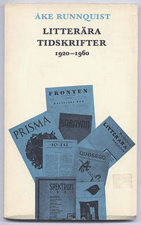 Litterära tidskrifter 1920-1960.