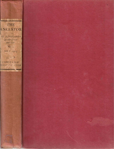 The Ancestor: An Illustrated Quarterly Review No 5 April 1903