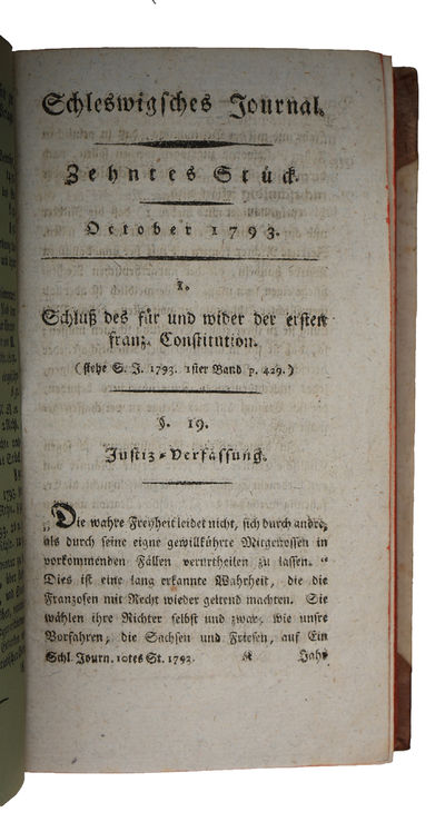 Schleswigsches Journal. 12 parts. (photo 4)