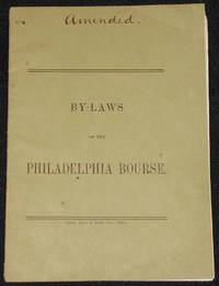 cover of By-Laws of the Philadelphia Bourse