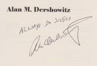 SUPREME INJUSTICE How the High Court Hijacked Election 2000 by Alan M Dershowitz - Signed First Edition - 2001 - from Complete Traveller Antiquarian Bookstore (SKU: 19973)