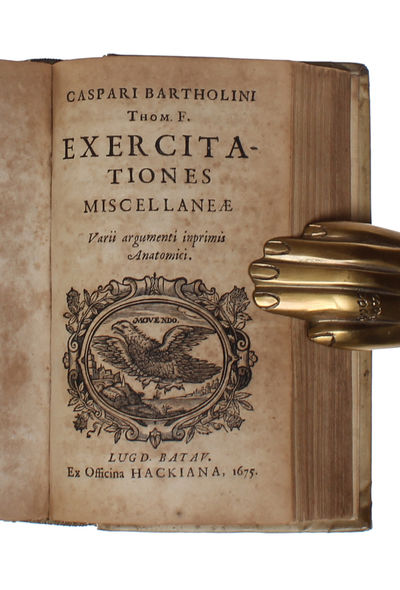De Insolitis Partus Humani [Th. Bartholin] (+) Mindani Equitis Observationes Anatomicae [Vesling] (+) De Morbis Biblicis [Th. Bartholin] (+) Exercitationes Miscellaneae [Caspar Bartholin] (+)  Paralytici N.T. Medico et Philologico [Th. Bartholin]. (photo 7)