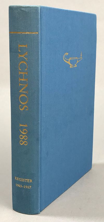 Lychnos. Lärdomshistoriska samfundets årsbok ...…