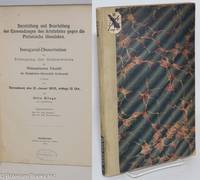 cover of Darstellung und Beurteilung der Einwendungen des Aristoteles gegen die Platonische Ideenlehre. Inaugural-Dissertation zur Erlangung der Doktorwürde der Philosophischen Fakultät der Königlichen Universität Greifswald