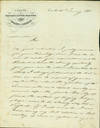 Letter signed, probably to Latimer Clark