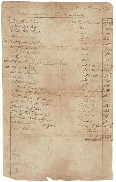 : November 16, 1806. Folio (approx. 12½