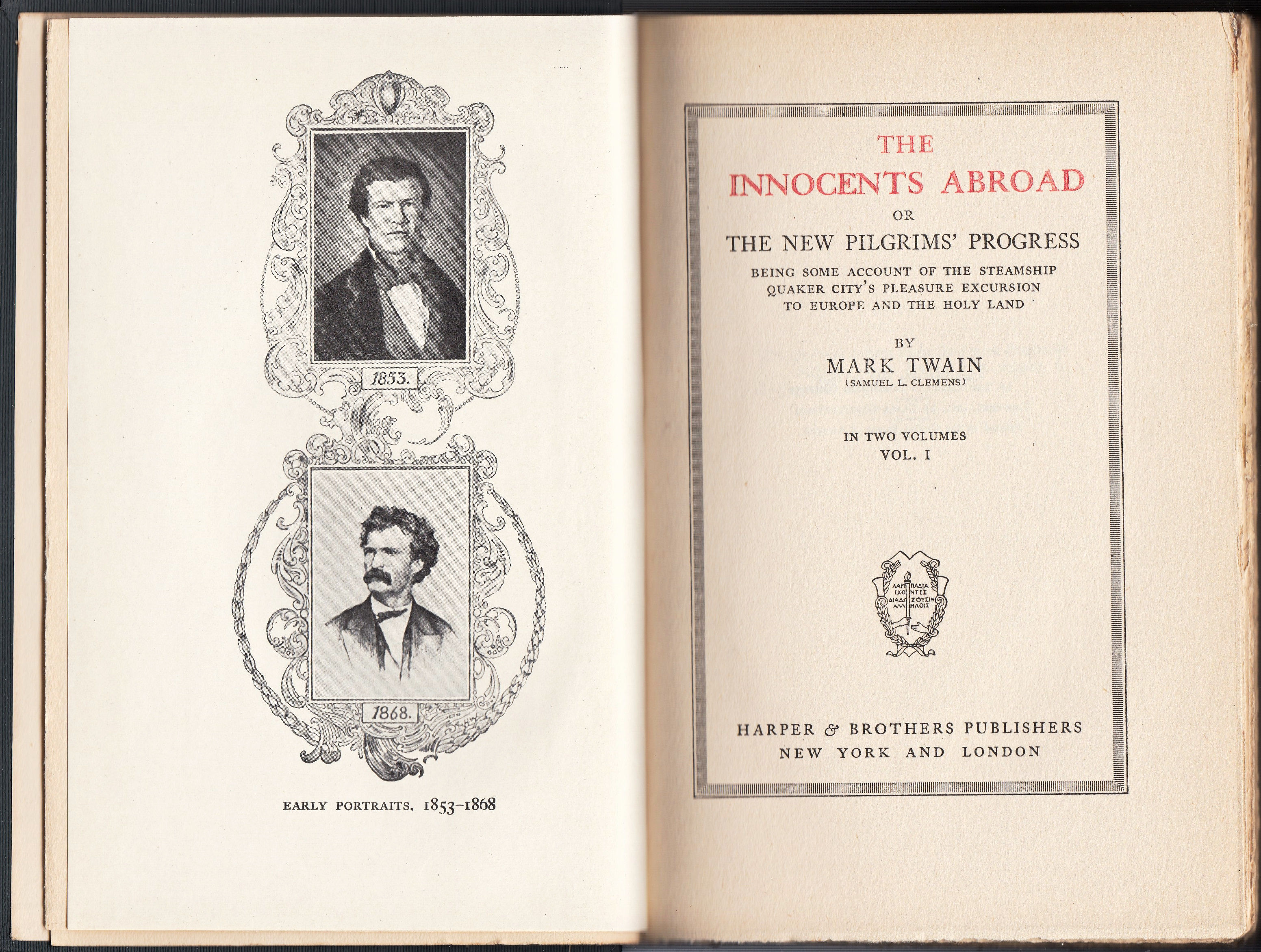 BIBLIO Harper & Brothers Author's Authorized Uniform Edition of all