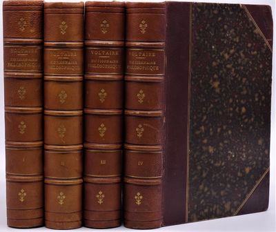 Oeuvres compl&egrave;tes de Voltaire. Nouvelle &eacute;dition avec notices, pr&eacute;faces, variantes, table analytique. Conforme pour le texte &agrave; l'&eacute;dition de Beuchot, enrichie des d&eacute;couvertes les plus r&eacute;centes. Vol. 17-20: Dictionnaire Philosophique Volumes I-IV