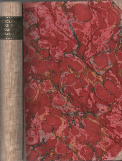ANTECKNINGAR OCH BREF FRÅN CARL JOHANSTIDEN. Ur…