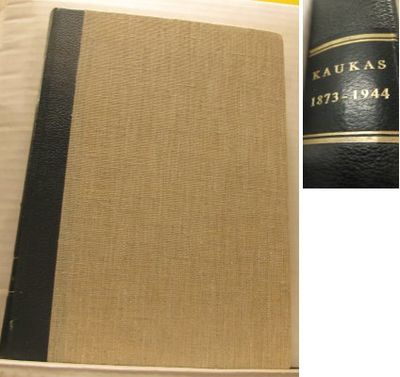 Kaukas 1873-1944. Med en minnesteckning över Hugo…