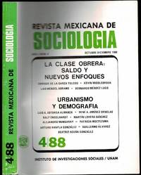 cover of Migracion y formas urbanas en el crecimiento de Tijuana: 1900-1984 in Revista Mexicana de Sociologia Volume L (50) Number 4