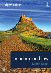 Modern Land Law