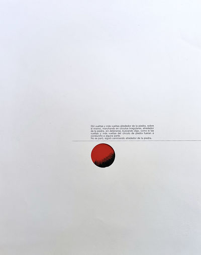 Original signed and numbered lithograph by Alexander Calder. 1970.