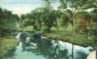 Neponset River, from Paul's Bridge, Readville, Mass early 1900s unused Postcard