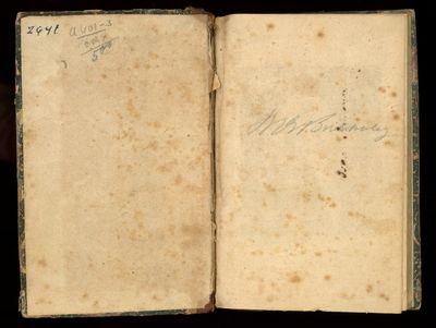 Ownership Signature of the First President of the National League