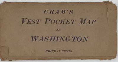 CRAM'S VEST POCKET MAP OF WASHINGTON