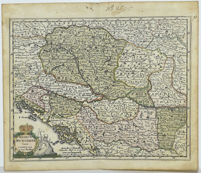 [TRAVEL] [MAP] REGNUM HUNGARIAE. (ATLAS PORTALIS)