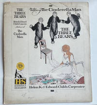 Original (unpublished) dust jacket design in color for "The Three Bears" by Helen K. and Edward Childs Carpenter