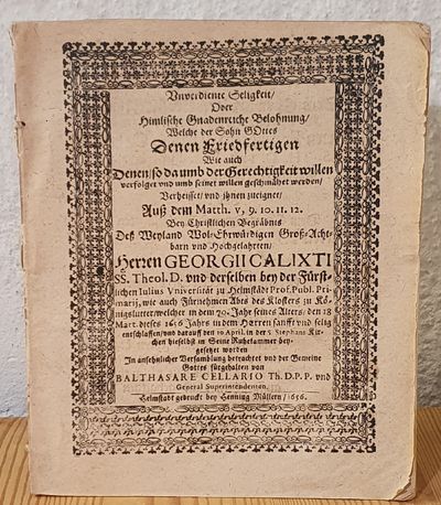 Unverdiente Seligkeit, Oder Himlische…