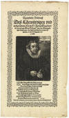 Fine portrait engraving by L. Kilian. Dated 1629 in the plate
