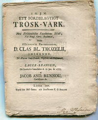 Ett fördelaktigt trösk-värk. A.a.