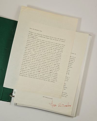 Profeten. Uudgivet manuskript + brev.