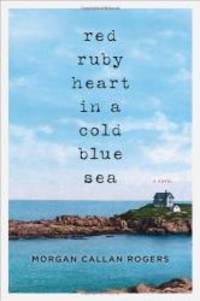 Red Ruby Heart in a Cold Blue Sea