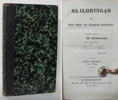 Skildringar ur det inre af dagens historia. De…