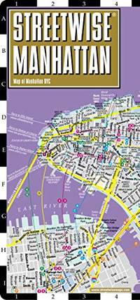 Streetwise Manhattan Map - Laminated City Center Street Map of Manhattan, New York: City Plans...
