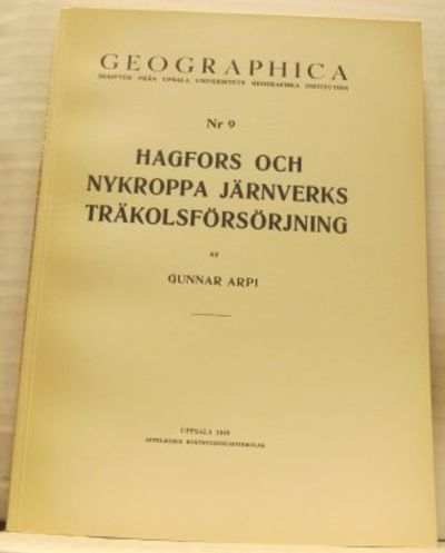 Hagfors och Nykroppa järnverks träkolsförsörjning.