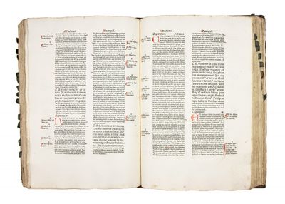 Biblia Latina (With printed summaries...; (photo 19)