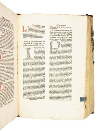 Biblia Latina (With printed summaries...; (photo 8)