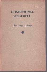 CONDITIONAL SECURITY